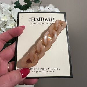 THE HAIR EDIT • MARBLE LINK BAGUETTE